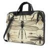 YYHWHJDE Cute Dragonfly pattern Fashionable and ultra-thin shoulder laptop bag 14 inch Shockproof soft lining view 1