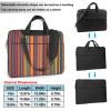 YYHWHJDE Rainbow Color stripe pattern Fashionable and ultra-thin shoulder laptop bag 13 inch Shockproof soft lining view 2