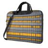 YYHWHJDE Reflective square pattern Fashionable and ultra-thin shoulder laptop bag 13 inch Shockproof soft lining view 1