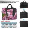 YYHWHJDE Pink cherry blossoms pattern Fashionable and ultra-thin shoulder laptop bag 13 inch Shockproof soft lining view 2
