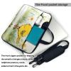 YYHWHJDE YELLOW chicken pattern Fashionable and ultra-thin shoulder laptop bag 15.6 inch Shockproof soft lining view 3