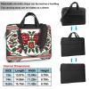 YYHWHJDE Embroidery Style Rose picture Fashionable and ultra-thin shoulder laptop bag 13 inch Shockproof soft lining view 2