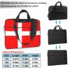 YYHWHJDE Denmark Danish Flag pattern Fashionable and ultra-thin shoulder laptop bag 13 inch Shockproof soft lining view 3