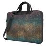 YYHWHJDE Glittery Pretty Pattern pattern Fashionable and ultra-thin shoulder laptop bag 13 inch Shockproof soft lining view 1