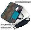 YYHWHJDE Glittery Pretty Pattern pattern Fashionable and ultra-thin shoulder laptop bag 13 inch Shockproof soft lining view 3