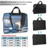 YYHWHJDE Polar Bear Ice pattern Fashionable and ultra-thin shoulder laptop bag 15.6 inch Shockproof soft lining view 2