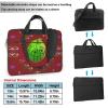 YYHWHJDE Big Eye Watermelon pattern Fashionable and ultra-thin shoulder laptop bag 13 inch Shockproof soft lining view 2