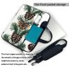 YYHWHJDE Cartoon Songguo pattern Fashionable and ultra-thin shoulder laptop bag 15.6 inch Shockproof soft lining view 4