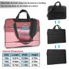 YYHWHJDE Pink Teapot pattern Fashionable and ultra-thin shoulder laptop bag 13 inch Shockproof soft lining view 2