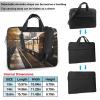 YYHWHJDE Diversified transportation picture Fashionable and ultra-thin shoulder laptop bag 15.6 inch Shockproof soft lining view 2