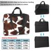 YYHWHJDE White brown cowhide pattern Fashionable and ultra-thin shoulder laptop bag 13 inch Shockproof soft lining view 2