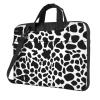 YYHWHJDE Cow Fur Print pattern Fashionable and ultra-thin shoulder laptop bag 13 inch Shockproof soft lining view 1