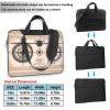 YYHWHJDE Magical Design Norse Runes Compass pattern Fashionable and ultra-thin shoulder laptop bag 15.6 inch Shockproof soft lining view 2