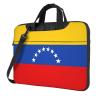 YYHWHJDE Flag of Venezuela pattern Fashionable and ultra-thin shoulder laptop bag 14 inch Shockproof soft lining view 1