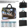 YYHWHJDE Ringtailed Lemur pattern Fashionable and ultra-thin shoulder laptop bag 15.6 inch Shockproof soft lining view 2