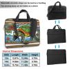 YYHWHJDE Hawaiian Tapa Honu Turtle pattern Fashionable and ultra-thin shoulder laptop bag 13 inch Shockproof soft lining view 2