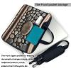 YYHWHJDE Petoskey Stone pattern Fashionable and ultra-thin shoulder laptop bag 13 inch Shockproof soft lining view 3