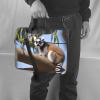 YYHWHJDE Ringtailed Lemur pattern Fashionable and ultra-thin shoulder laptop bag 13 inch Shockproof soft lining view 2