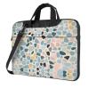 YYHWHJDE Terrazzo Marble Pastel pattern Fashionable and ultra-thin shoulder laptop bag 13 inch Shockproof soft lining view 1
