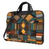 YYHWHJDE African Style Patchwork pattern Fashionable and ultra-thin shoulder laptop bag 15.6 inch Shockproof soft lining view 1
