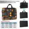 YYHWHJDE African Style Patchwork pattern Fashionable and ultra-thin shoulder laptop bag 15.6 inch Shockproof soft lining view 2