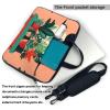 YYHWHJDE Indoor potted green plants picture Fashionable and ultra-thin shoulder laptop bag 13 inch Shockproof soft lining view 3