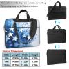 YYHWHJDE Blue Shining Stars pattern Fashionable and ultra-thin shoulder laptop bag 13 inch Shockproof soft lining view 2