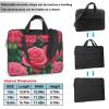 YYHWHJDE Dew rose pattern Fashionable and ultra-thin shoulder laptop bag 13 inch Shockproof soft lining view 2