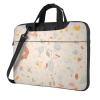 YYHWHJDE Terrazzo Marble Pastel picture Fashionable and ultra-thin shoulder laptop bag 13 inch Shockproof soft lining view 1