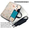 YYHWHJDE Terrazzo Marble Pastel picture Fashionable and ultra-thin shoulder laptop bag 13 inch Shockproof soft lining view 3