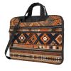 YYHWHJDE African National Patterns pattern Fashionable and ultra-thin shoulder laptop bag 13 inch Shockproof soft lining view 1