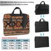 YYHWHJDE African National Patterns pattern Fashionable and ultra-thin shoulder laptop bag 13 inch Shockproof soft lining view 2