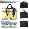 YYHWHJDE Standing Owl pattern Fashionable and ultra-thin shoulder laptop bag 14 inch Shockproof soft lining view 2