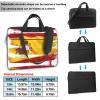 YYHWHJDE Spain Flag pattern Fashionable and ultra-thin shoulder laptop bag 14 inch Shockproof soft lining view 2