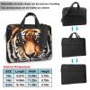 YYHWHJDE Tiger Face pattern Fashionable and ultra-thin shoulder laptop bag 15.6 inch Shockproof soft lining view 2