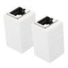 OSALADI 6pcs Ethernet Coupler Connector Female to Female Adapter for Network Cables Easy Installation for Upgrading Network view 1