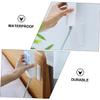 Artibetter 4pcs Wire Board Storage Power Strip Bracket Stand Cable Patch Panel Hanger Adhesive Punch Outlet Holder Wall Mount Power Strips Holder Magnetic Socket Television Acrylic Glue view 4