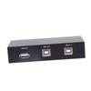 HOMSFOU Portable USB Printer Sharing Controller with Ports Setup for Dual Computer Use Design Compatible with Windows Xp view 4