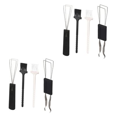 Hemoton 2sets Keyboard Cleaning Kit with Keycap Pullers Multi-Function Portable Dust Removal Tool for Lightweight Brush for Electronics and Circuit Boards Cleaning