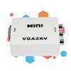 Gadpiparty Vga to Video Audio Converter Computer to Tv Adapter High Resolution Adapter view 4