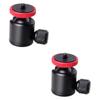 Hemoton 2pcs Thread Mount Camera Tripod Rotatable Camera Mount Stand for Camcorder Led Light Microphone Easy No Tools Needed Compatible Screw view 1