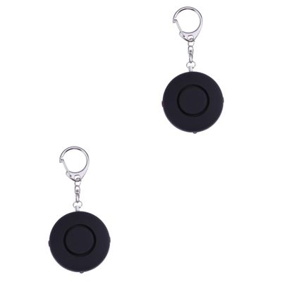 jojofuny 2pcs Emergency Personal Alarm Keychain Sound Lightweight Alarm for Women Joggers and Workers