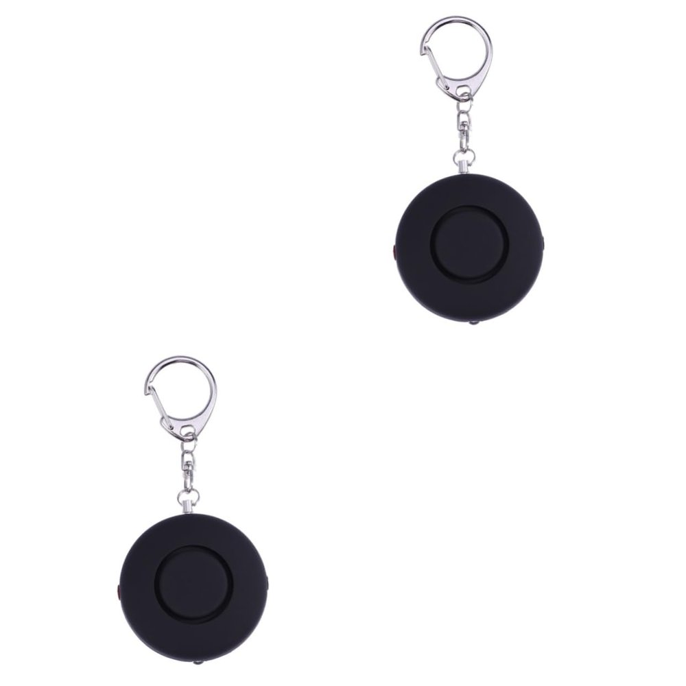 jojofuny 2pcs Emergency Personal Alarm Keychain Sound Lightweight Alarm for Women Joggers and Workers