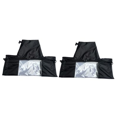 Gadpiparty 2pcs Camera Rain Cover Transparent Window for Photography Enthusiasts Fit for Standard Lenses and Material