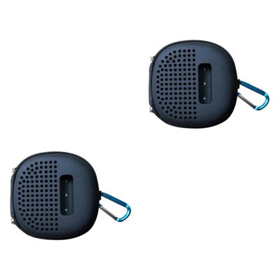 Gadpiparty 2pcs Audio Speaker Storage Bag Portable Protective Case for Random Design Bungee Band for Travel and Organization of Devices