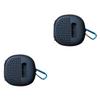 Gadpiparty 2pcs Audio Speaker Storage Bag Portable Protective Case for Random Design Bungee Band for Travel and Organization of Devices view 1