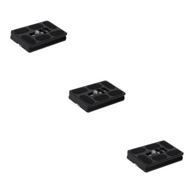 Gadpiparty 3pcs Quick Release Plate Camera Accessory Screw Lightweight and Removable for Tripod and Use for Photographers and Videographers