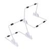 Hemoton Lazy Tablet Mount Aluminum Desktop Stand for Tablets Versatile Hands Holder for Video Watching Reading and Gaming Sturdy and Design White view 1