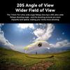 7artisans MF 7.5mm F3.5 APS-C 205 Ultra Wide-Angle Manual Fisheye Lens, Compatible with Nikon F DSLR Lens, Black view 3