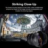 7artisans MF 7.5mm F3.5 APS-C 205 Ultra Wide-Angle Manual Fisheye Lens, Compatible with Nikon F DSLR Lens, Black view 4
